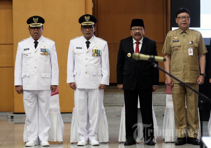Usai Dilantik Bupati Tulungagung Dinonaktifkan