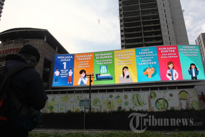 Videotron Edukasi Pencegahan Virus Corona