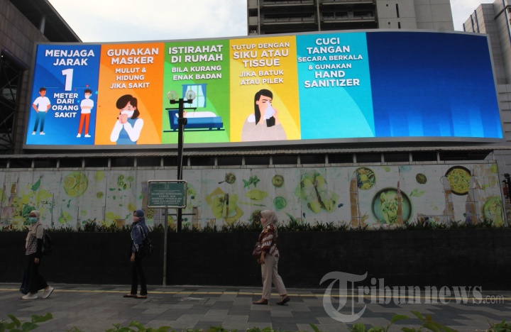 Videotron Edukasi Pencegahan Virus Corona