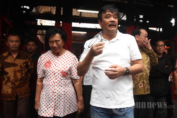 Wagub Djarot Kunjungi Kawasan Petak Sembilan