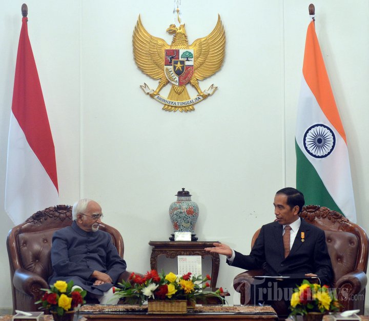 Wakil Presiden India Temui Jokowi