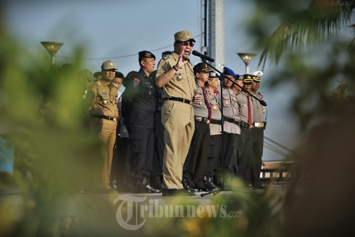 Wali Kota Makassar Pimpin Apel F8