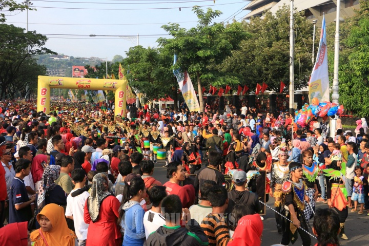 Walikota Semarang Lepas Konvoi Kampung Herbal