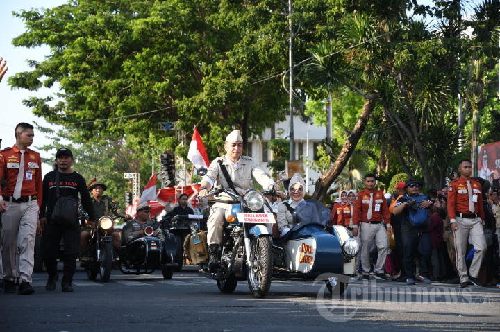 Walikota Surabaya Eri Cahyadi Pimpin Parade Juang