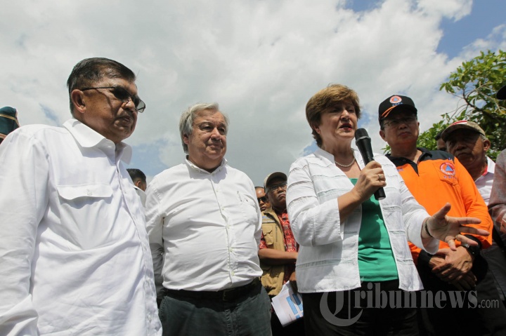 Wapres JK Dampingi Sekjen PBB Tinjau Balaroa