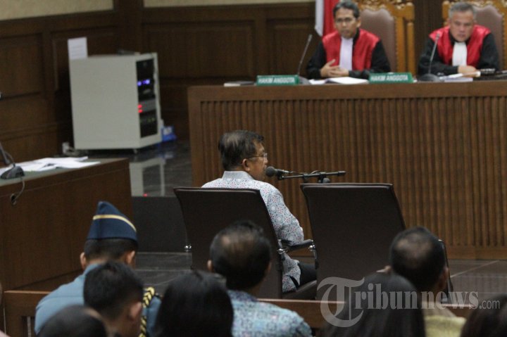 Wapres JK Jadi Saksi di Pengadilan Tipikor