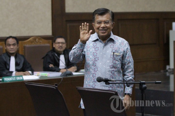 Wapres JK Jadi Saksi di Pengadilan Tipikor