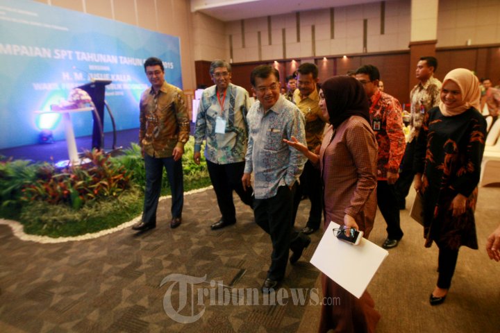 Wapres JK Serahkan SPT Tahunan e-Filing