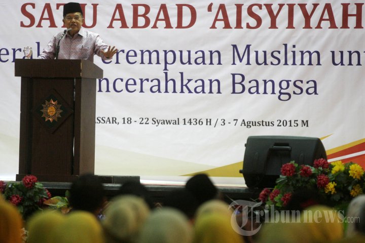 Wapres Tutup Muktamar Satu Abad Aisyiyah