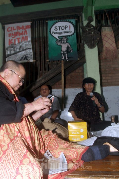 Warga Bukit Duri Tolak Penggusuran Rumahnya