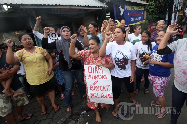 Warga Leuser Demo Tolak Penggusuran
