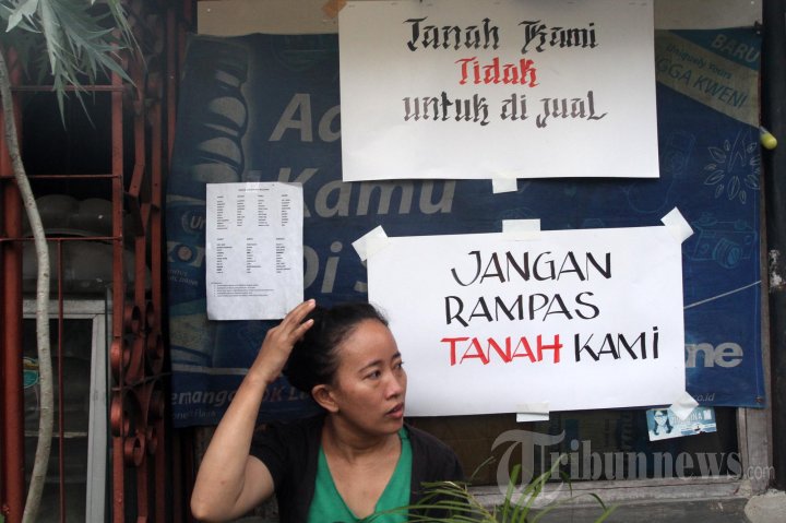 Warga Leuser Demo Tolak Penggusuran