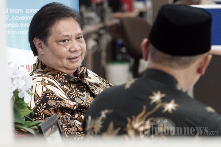 Wawancara Khusus Tribun Network dengan Airlangga Hartarto
