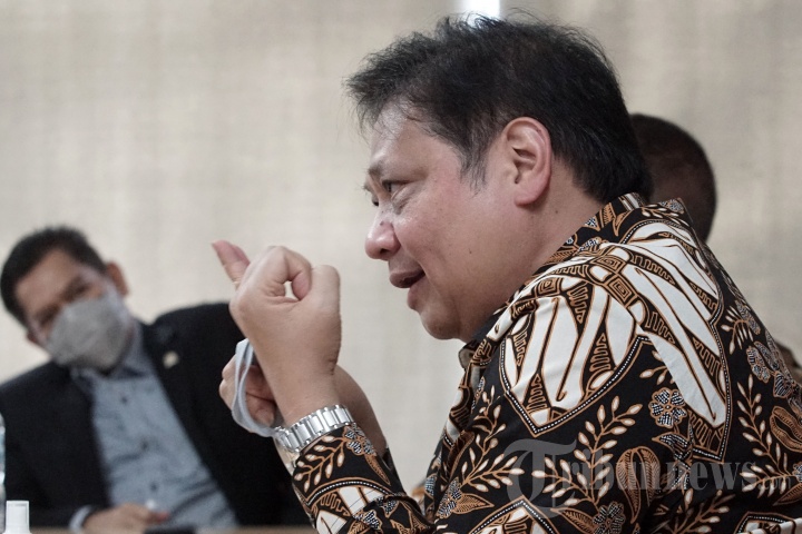Wawancara Khusus Tribun Network dengan Airlangga Hartarto