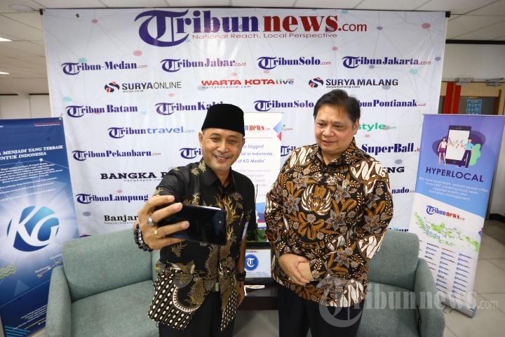 Wawancara Khusus Tribun Network dengan Airlangga Hartarto