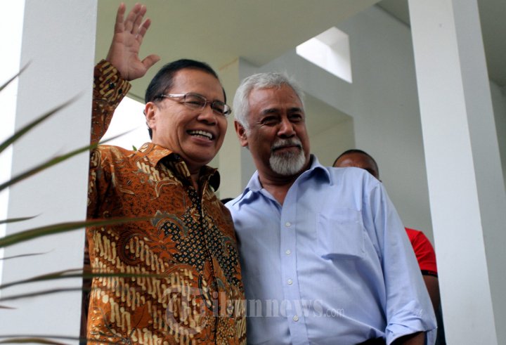 Xanana Gusmao Sambangi Rizal Ramli