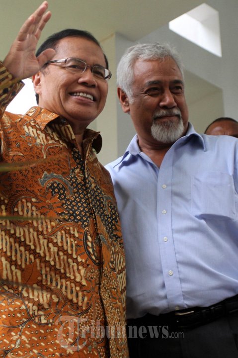 Xanana Gusmao Sambangi Rizal Ramli