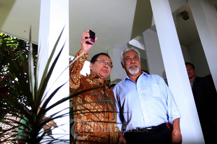 Xanana Gusmao Sambangi Rizal Ramli