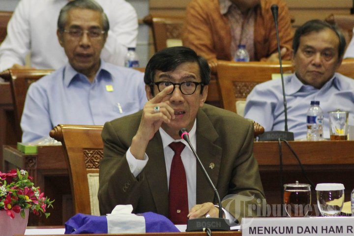 Yasonna Laoly Raker Dengan Komisi III DPR