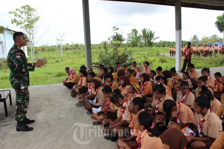Yonif 400-Raider Selenggarakan Jambore Pramuka