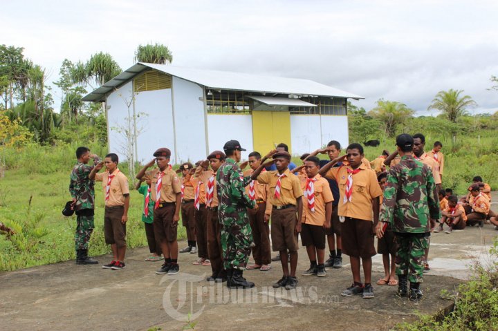 Yonif 400-Raider Selenggarakan Jambore Pramuka