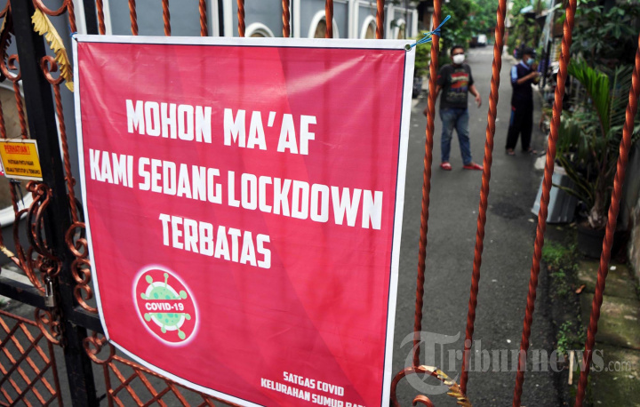 Zona Merah, Tiga RT Sumur Batu Mikro Lockdown