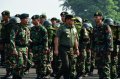 1000 Prajurit TNI Diberangkatkan ke Sumsel
