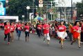 Lomba Lari Gunakan Sepatu Hak Tinggi