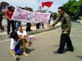 Peringatan Hari Buruh Di Palembang 