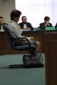 Miranda Goeltom Berdoa dalam Persidangan