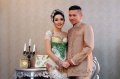Gisel dan Gading Fitting Baju Pengantin