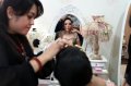 Gisel dan Gading Fitting Baju Pengantin