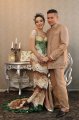 Gisel dan Gading Fitting Baju Pengantin