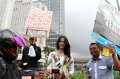 Aksi Damai Finalis Puteri Indonesia 2012-2013