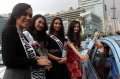 Aksi Damai Finalis Puteri Indonesia 2012-2013