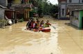 Banjir Terjang Perumahan Pondok Gede Permai