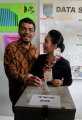 Rieke Gunakan Hak Pilih
