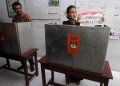 Rieke Gunakan Hak Pilih