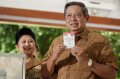 SBY Berikan Suara Pilkada Jabar