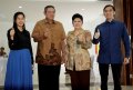 SBY dan Keluarga Berikan Suara Pilkada Jabar