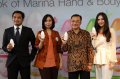 Konferensi Pers Marina Hand Body Lotion