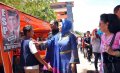 Eva Ajeng Blusukan di Pasar 16 Ilir Palembang