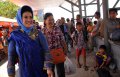 Eva Ajeng Blusukan di Pasar 16 Ilir Palembang
