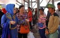 Eva Ajeng Blusukan di Pasar 16 Ilir Palembang