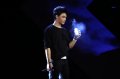 Mikha Angelo di Gala Show Ke-8 X Factor Indonesia