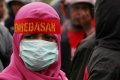 Unjuk Rasa Hari Buruh Internasional di Makassar