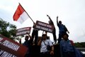 Ribuan Karyawan PT Timah Demo