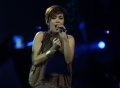 Novita Dewi di Result Show X Factor Indonesia