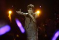 Novita Dewi di Result Show X Factor Indonesia