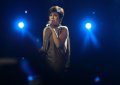 Novita Dewi di Result Show X Factor Indonesia